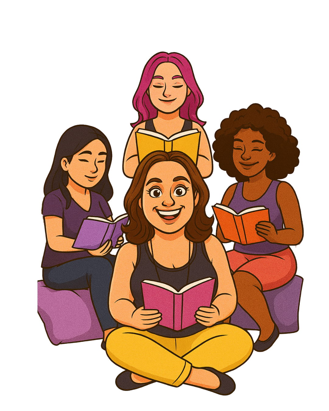 Elizabeth with Book Club Elizabeth with Book Club