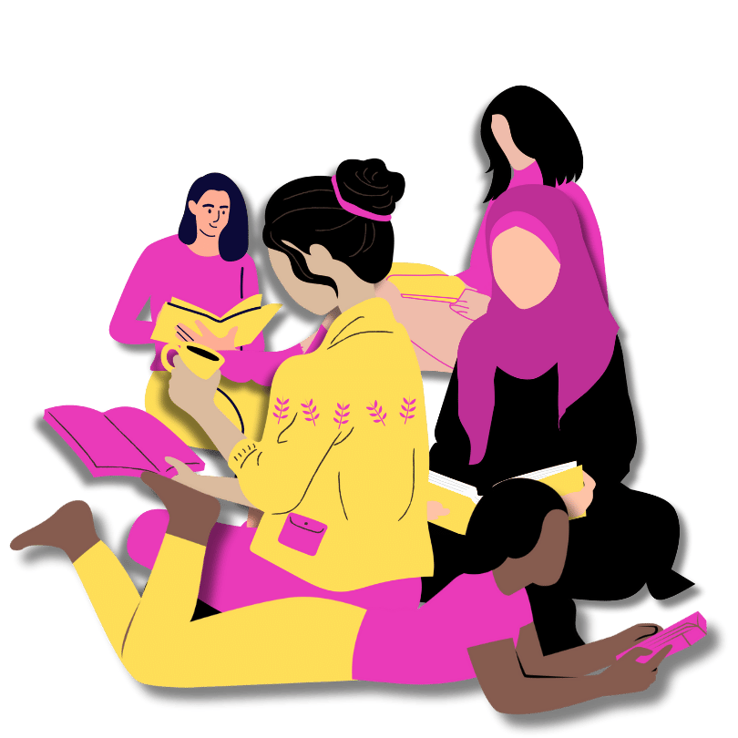 Group of Women Reading